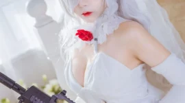 《少女前线》g36c cosplay-绝对领域