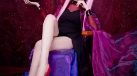 《美少女战士》黑暗小姐cosplay-绝对领域