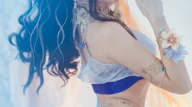 《永劫无间》迦南花无痕cosplay-绝对领域