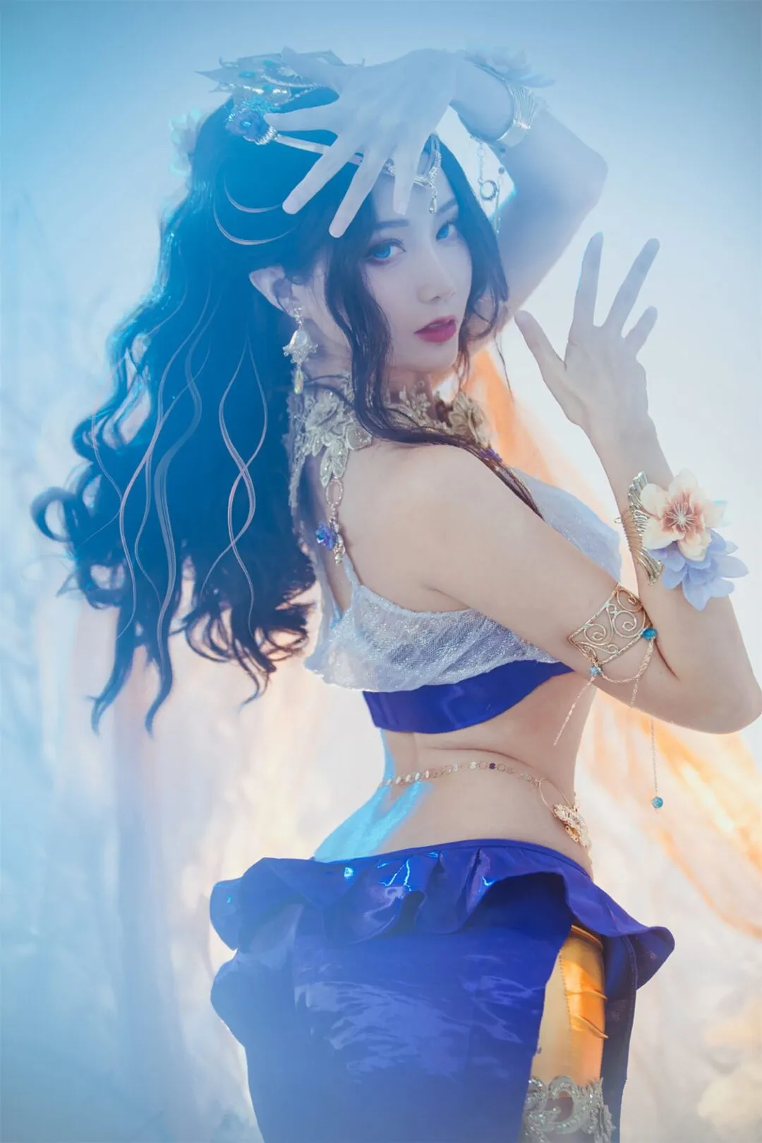 《永劫无间》迦南花无痕cosplay-绝对领域