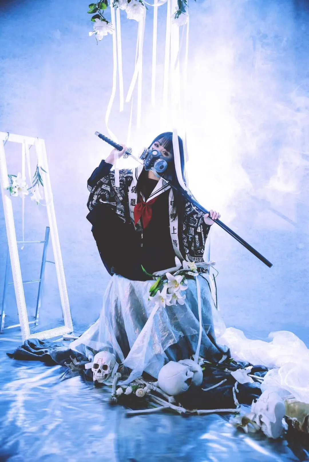 jk制服写真 武装jk-绝对领域