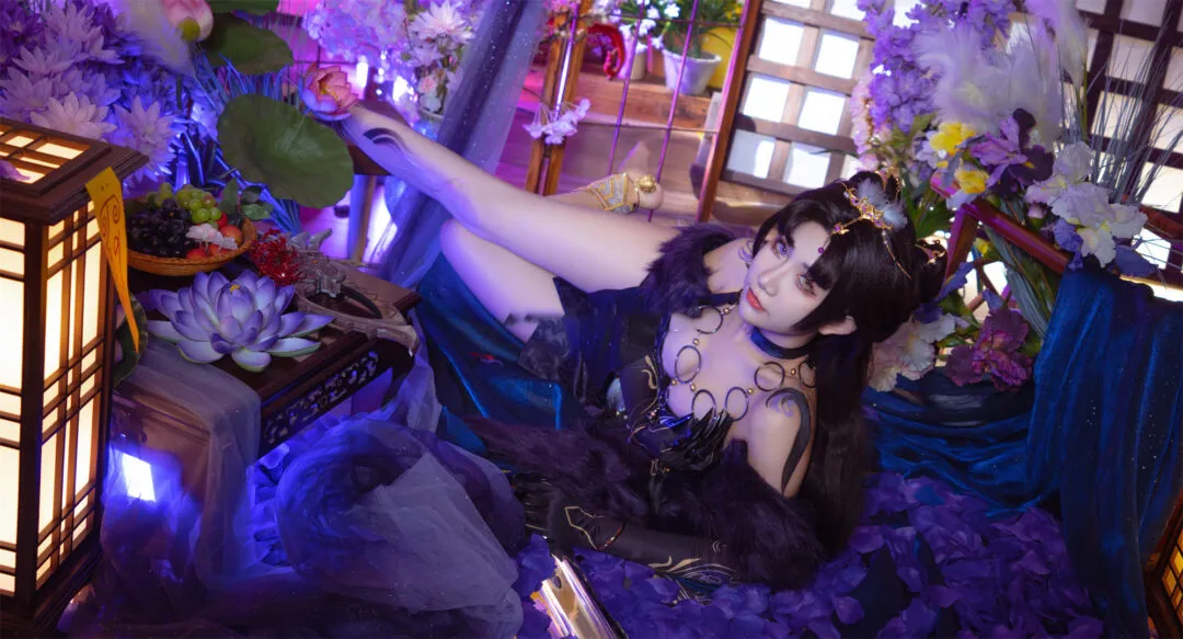 《永劫无间》玉玲珑cosplay-绝对领域