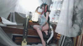 《明日方舟》夕 • 染尘烟cosplay-绝对领域