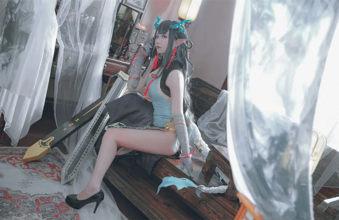 《明日方舟》夕 • 染尘烟cosplay-11
