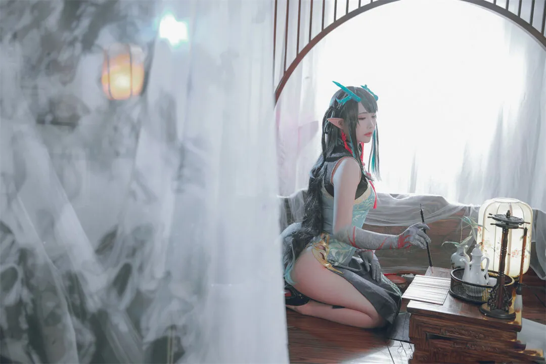 《明日方舟》夕 • 染尘烟cosplay-13