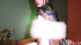 少女气质旗袍写真-绝对领域
