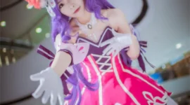 《王者荣耀》王昭君偶像歌手cosplay-绝对领域