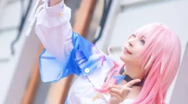 《崩坏：星穹铁道》三月七cosplay-绝对领域