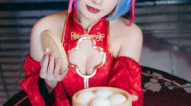 re:从零开始的异世界生活 蕾姆cosplay-绝对领域