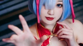 re:从零开始的异世界生活 蕾姆cosplay-绝对领域