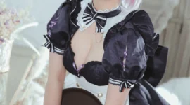 《FGO》玛修 女仆cosplay-绝对领域