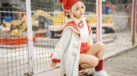 《原神》可莉cosplay-绝对领域