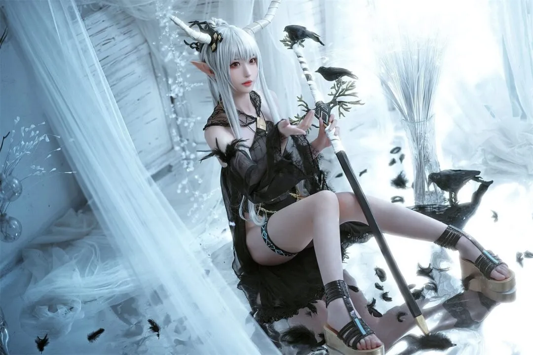 明日方舟 闪灵3cosplay-11