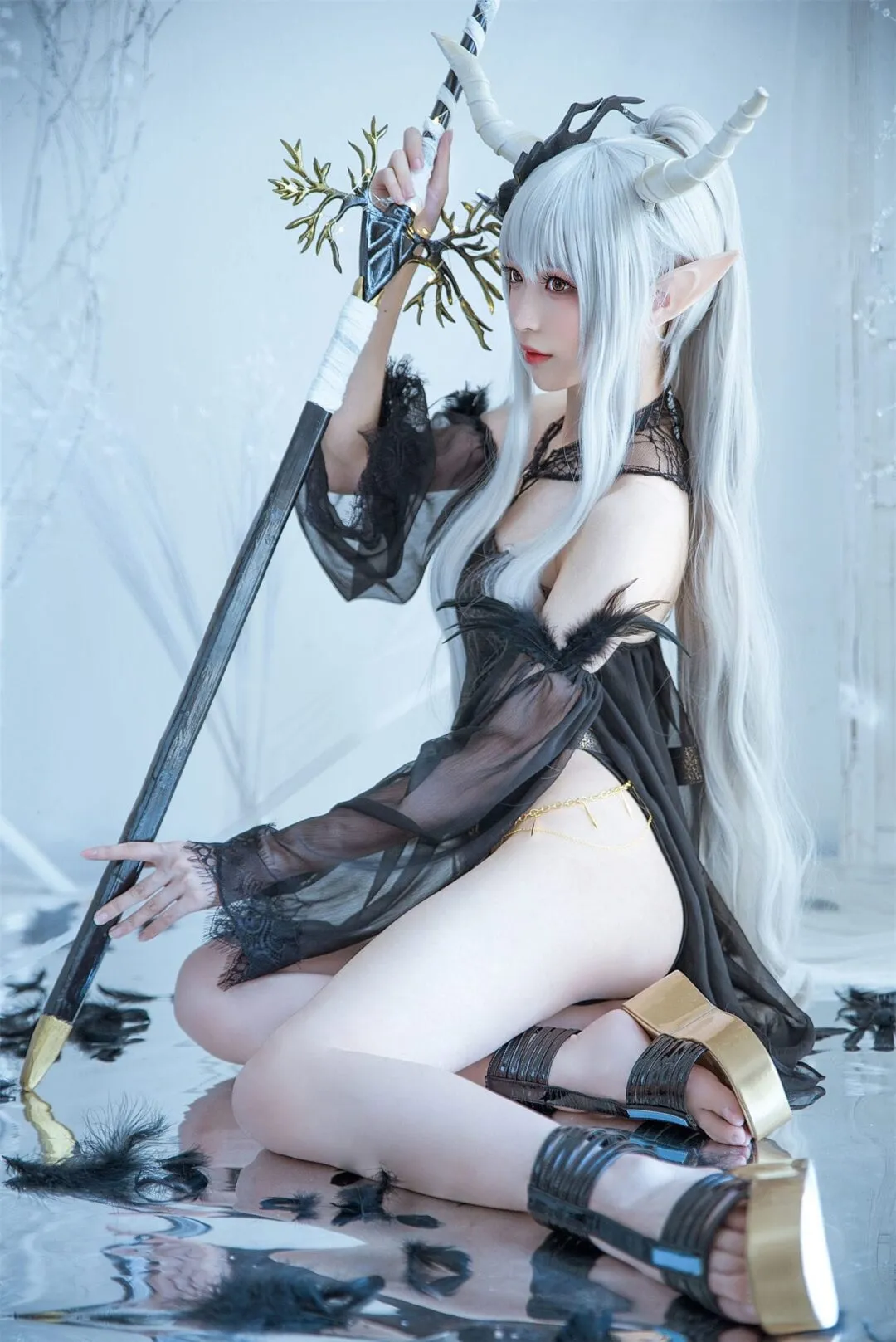 明日方舟 闪灵3cosplay-15
