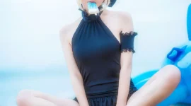 FGO 黑saber阿尔托莉雅2cosplay-绝对领域