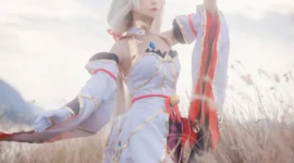 《异度神剑2》尼娅cosplay-绝对领域