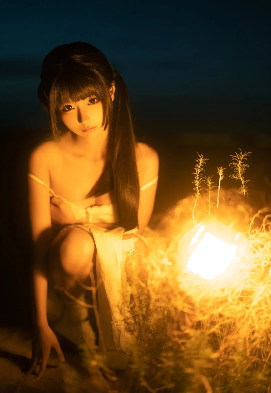 《油灯》少女写真-绝对领域