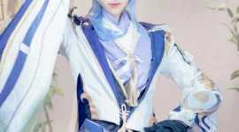 《原神》神里绫人cosplay-绝对领域