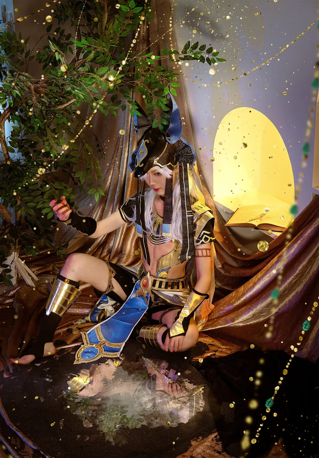 《原神》赛诺cosplay-绝对领域