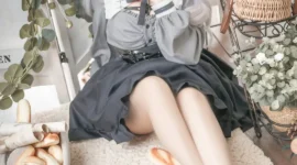 少女私影，银色双马尾-绝对领域