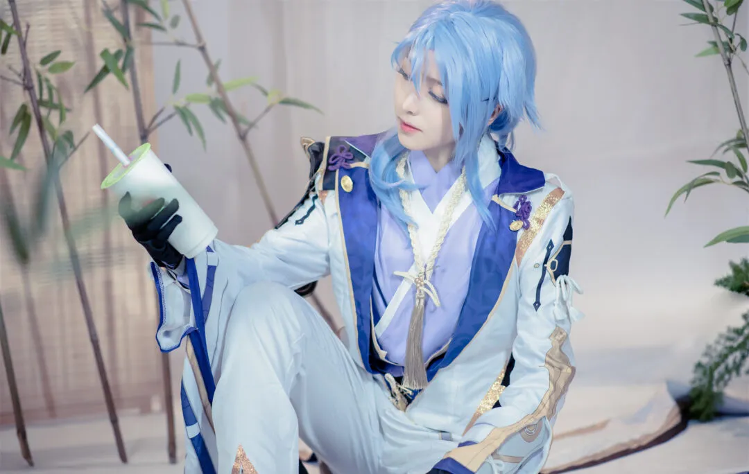 《原神》神里绫人cosplay-绝对领域
