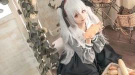少女私影，银色双马尾-绝对领域
