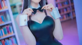 青春猪头少年系列 樱岛麻衣cosplay-绝对领域