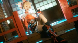 《原神》宵宫 cosplay-绝对领域