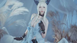 黑枪呆cosplay-绝对领域