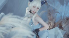 黑枪呆cosplay-绝对领域