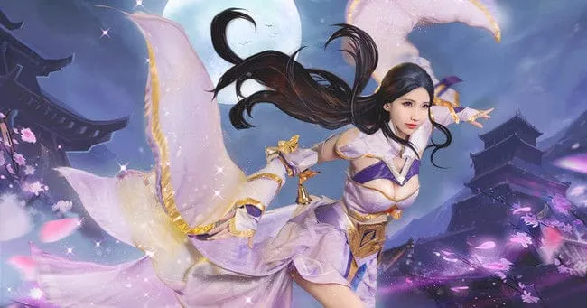 王者荣耀露娜紫霞仙子cosplay-绝对领域