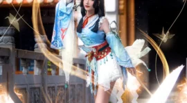 《永劫无间》胡桃cosplay-绝对领域