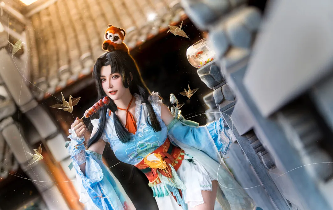 《永劫无间》胡桃cosplay-绝对领域