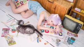 猫娘室内居家性感巨乳写真-绝对领域