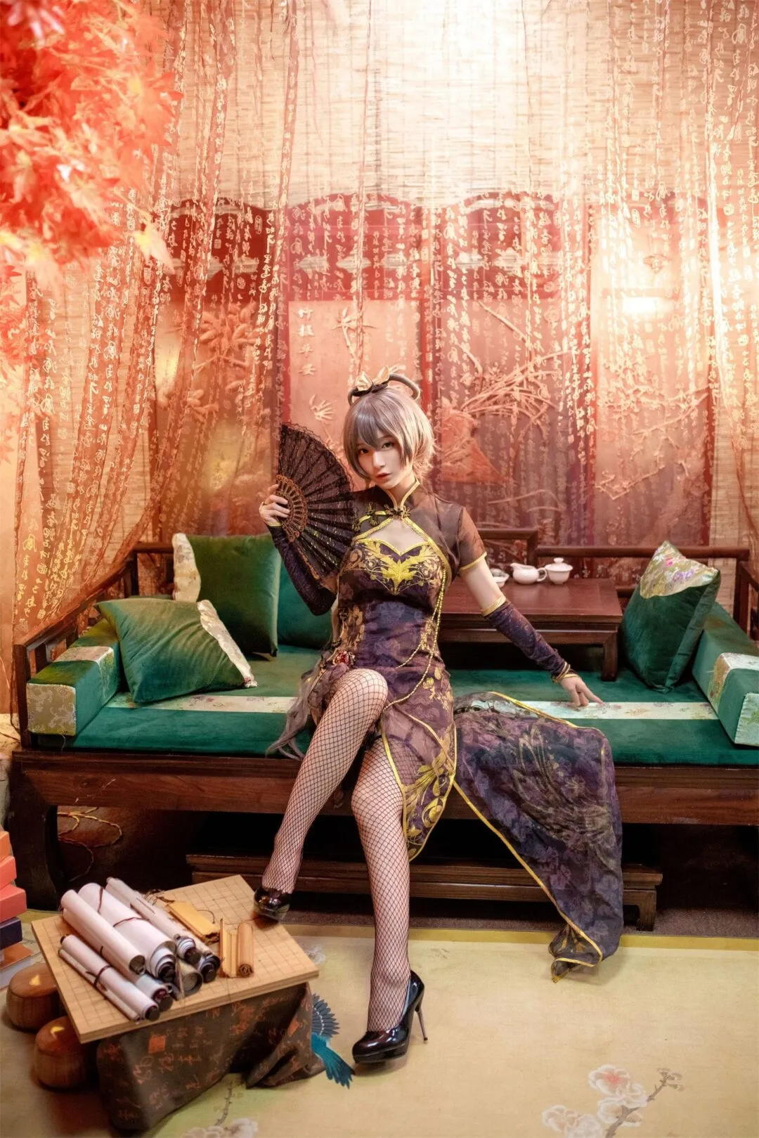 洛天依2cosplay-绝对领域