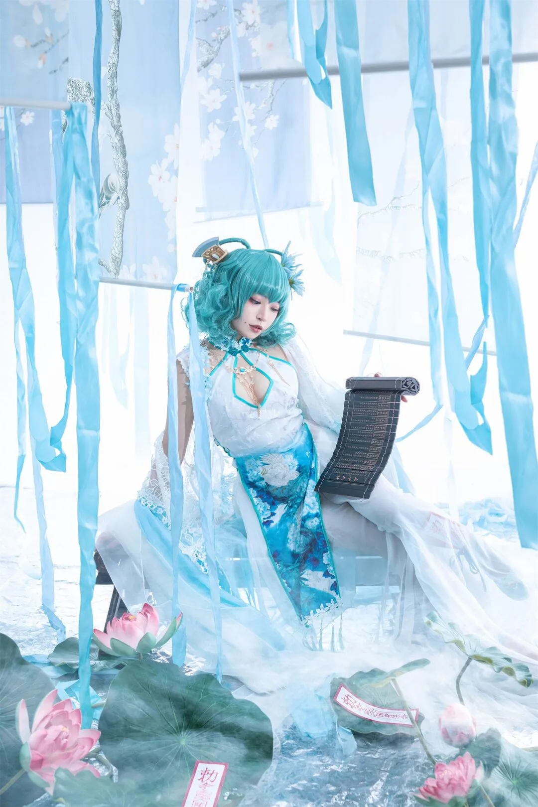 《东方Project》霍青娥 邪仙cosplay-绝对领域