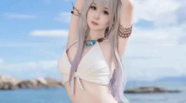《最终幻想14 》龙娘cosplay-绝对领域