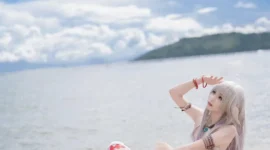 《最终幻想14 》龙娘cosplay-绝对领域