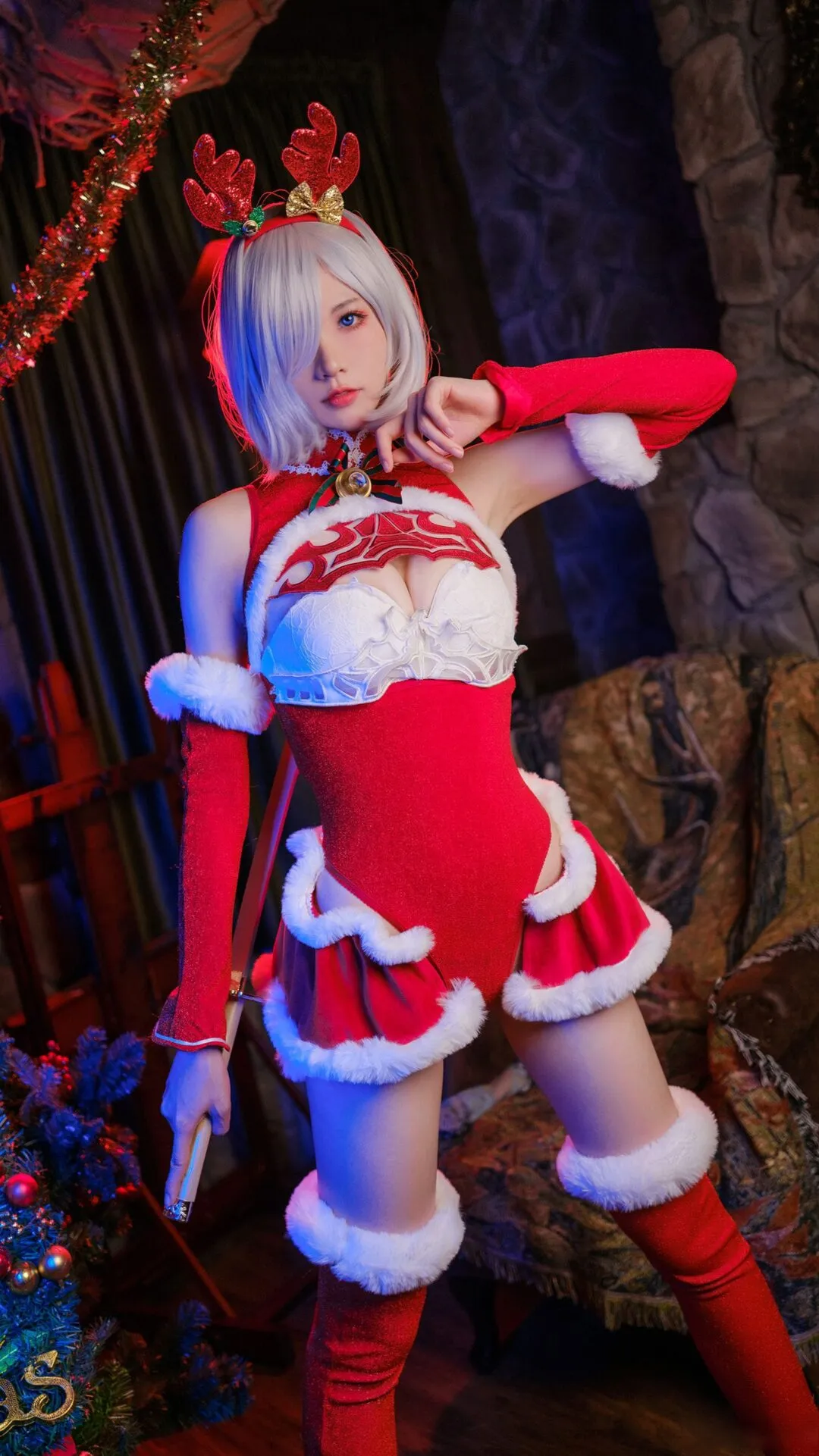 《尼尔：机械纪元》尤尔哈2B cosplay-绝对领域