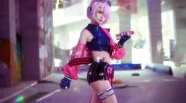 《re:从零开始的异世界生活》拉姆 cosplay-绝对领域