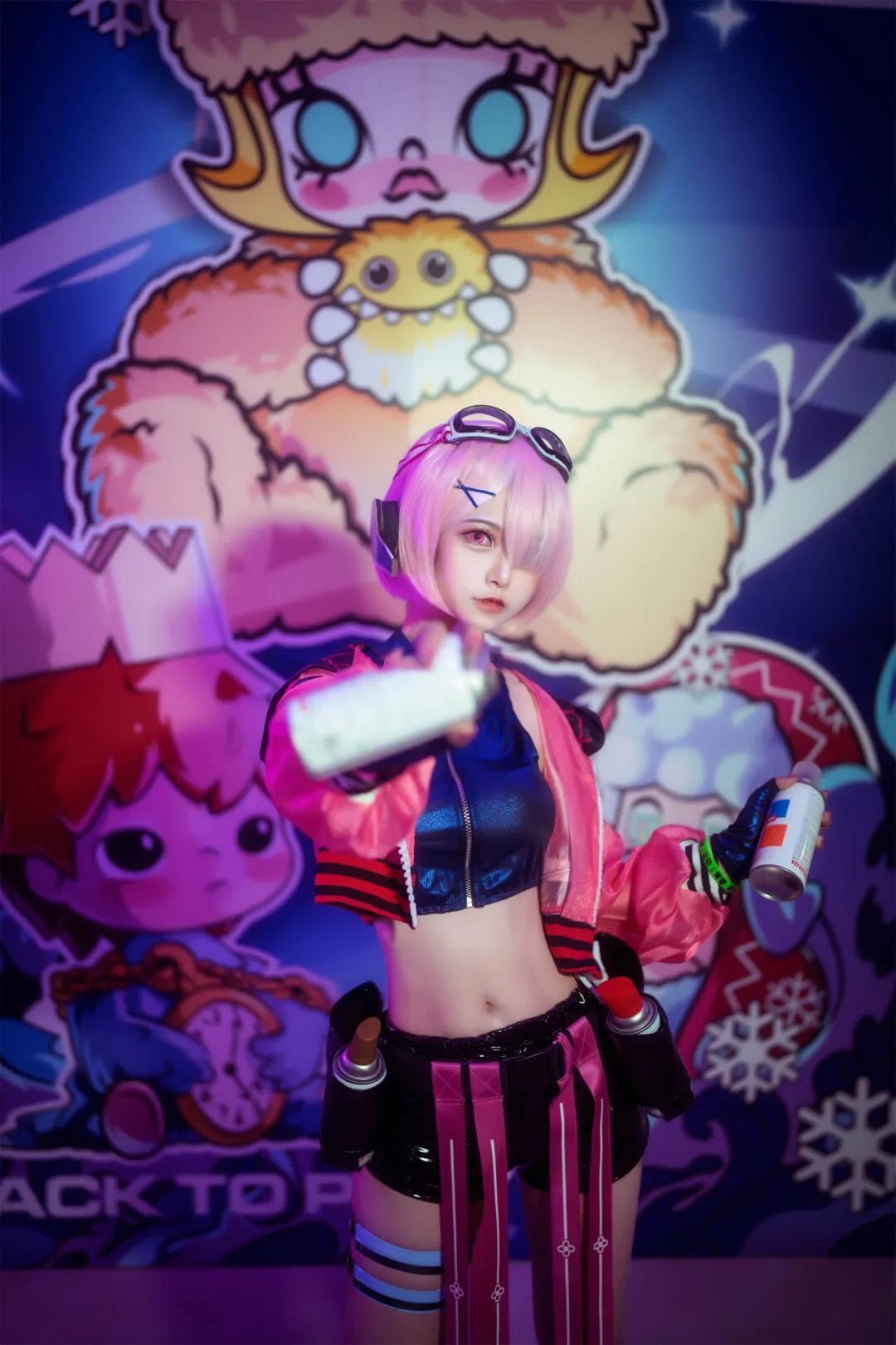 《re:从零开始的异世界生活》拉姆 cosplay-绝对领域