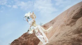 《最终幻想》舞者猫猫cosplay-绝对领域