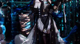《明日方舟》归溟幽灵鲨cosplay-绝对领域