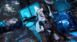 《明日方舟》归溟幽灵鲨cosplay-绝对领域