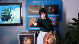 哈尔的移动城堡全国首映礼北京于适田曦薇-绝对领域
