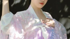 2021国庆上海植物园汉服写真-绝对领域