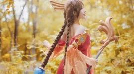 王者荣耀大乔cosplay-绝对领域