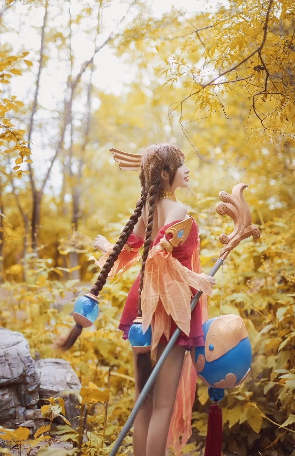 王者荣耀大乔cosplay-绝对领域
