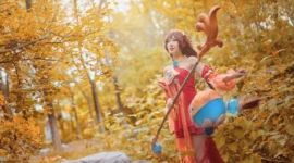 王者荣耀大乔cosplay-绝对领域