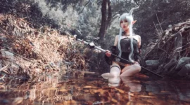 明日方舟 闪灵4cosplay-绝对领域